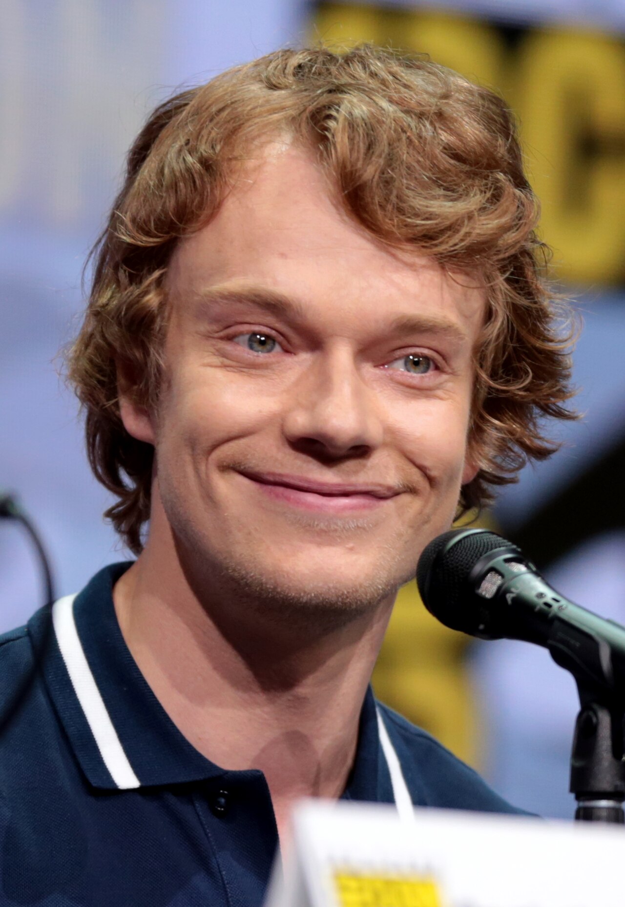 Alfie Allen photographed at San Diego Comic-Con in 2017