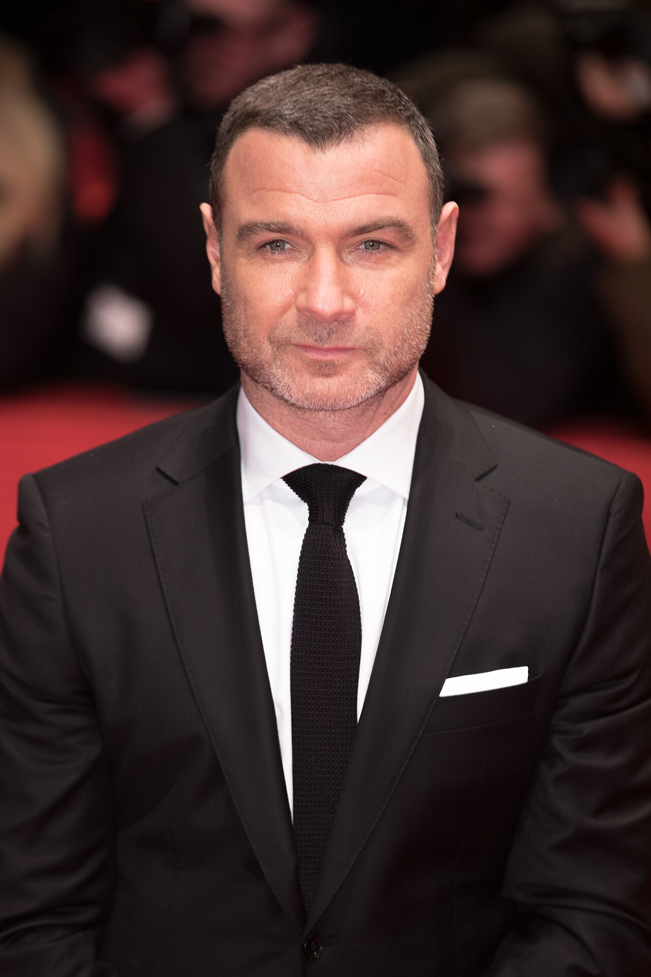 Liev Schreiber photographed at the Berlinale in 2018