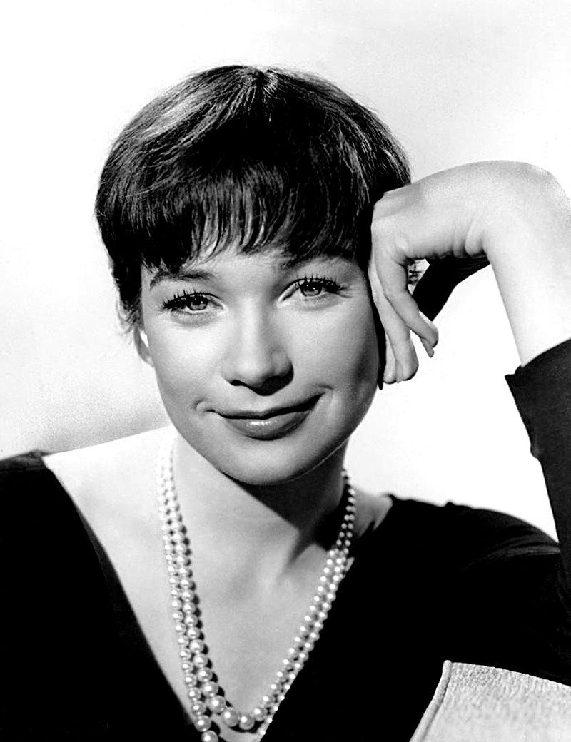 Studio portrait of Shirley MacLaine made in 1960