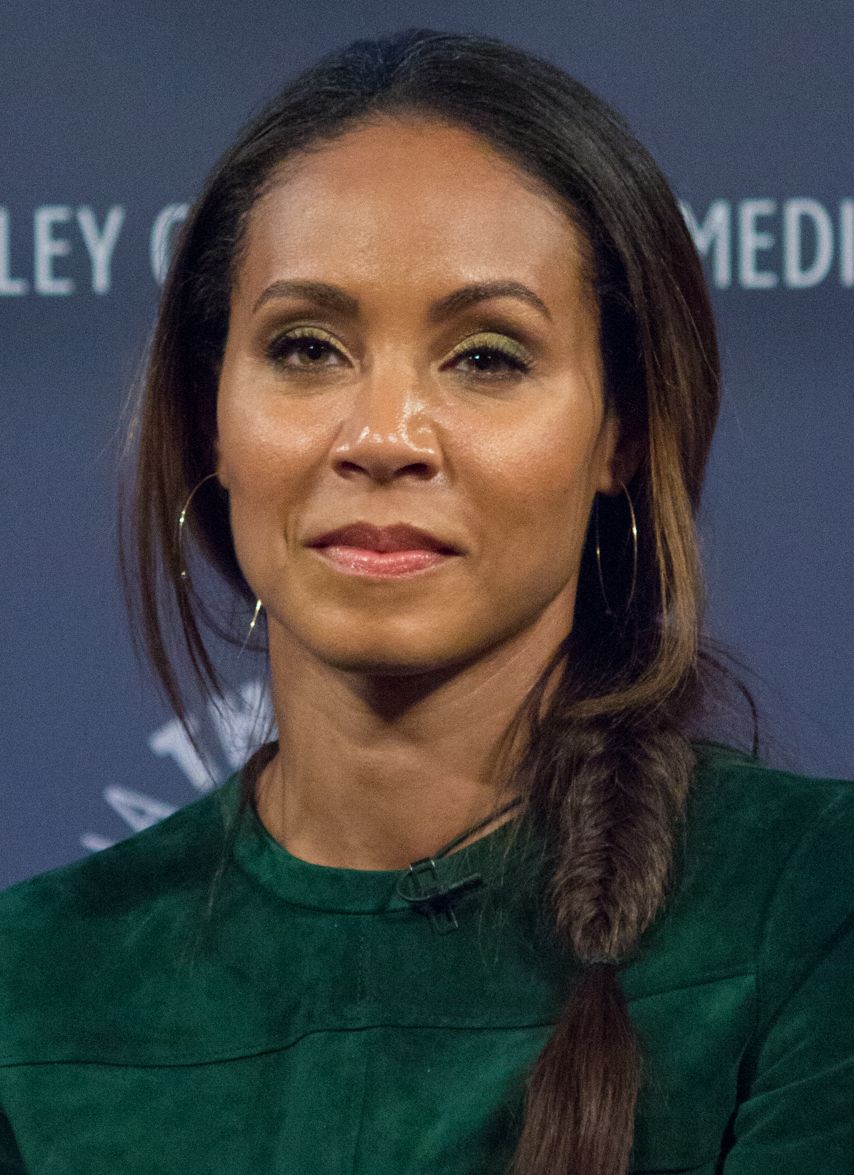 Jada Pinkett Smith photographed at a New York panel event in October 2014