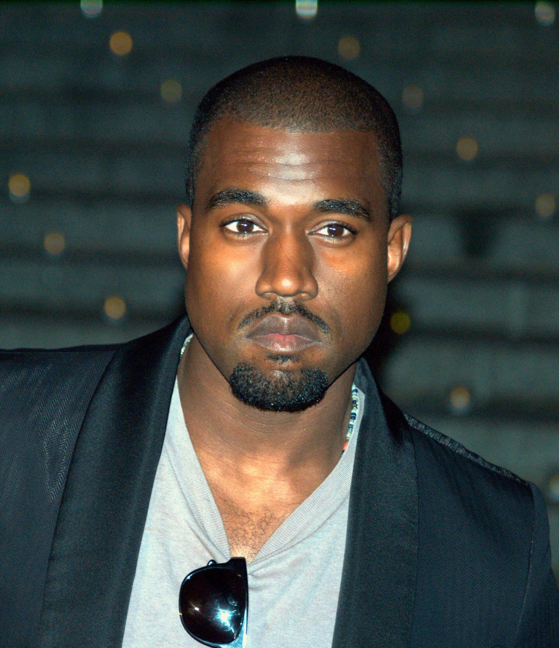 Kanye West photographed at the Tribeca Film Festival in April 2009